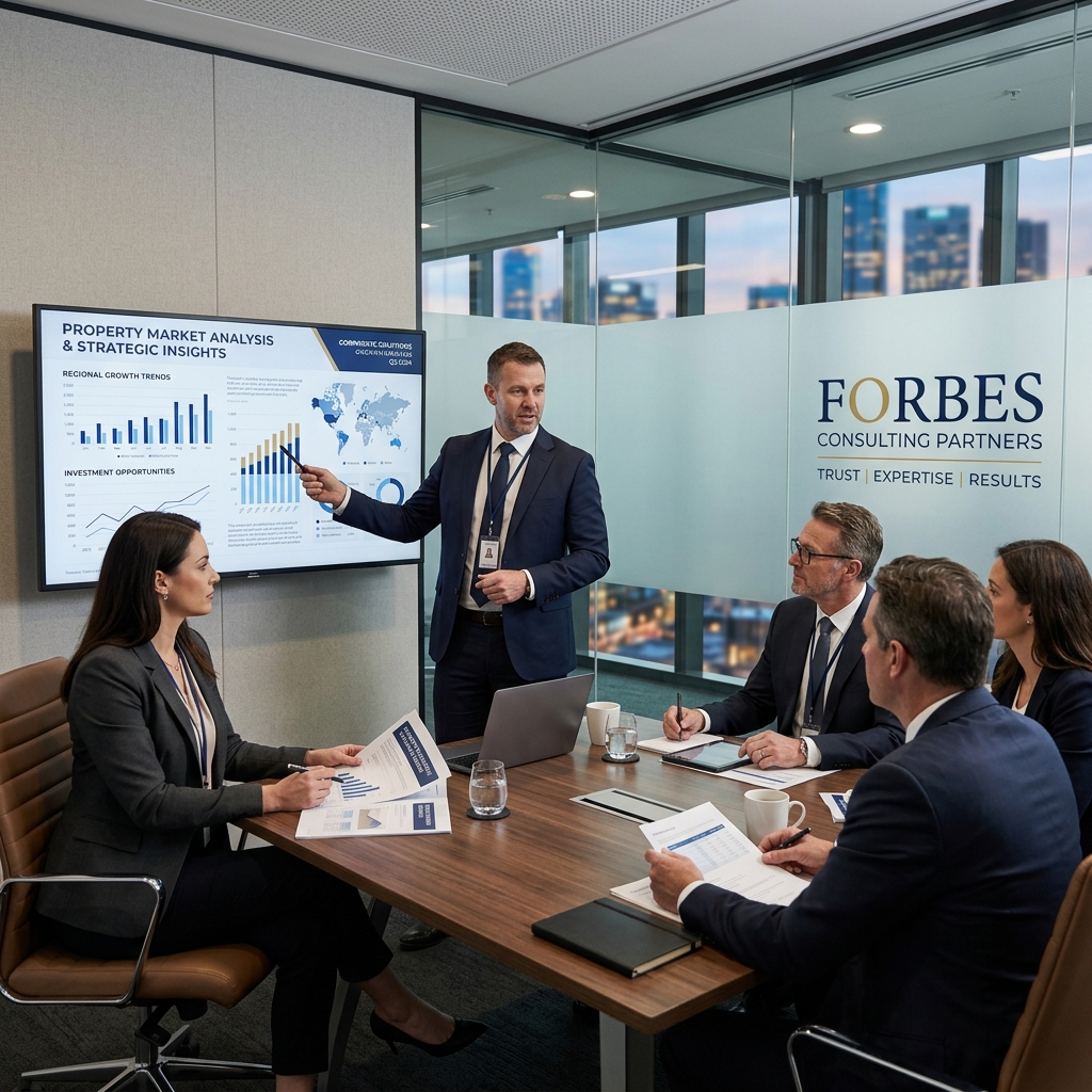 Market Value Analysis review session during corporate board meeting